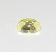 Кабошон овал под хризолит 5х11